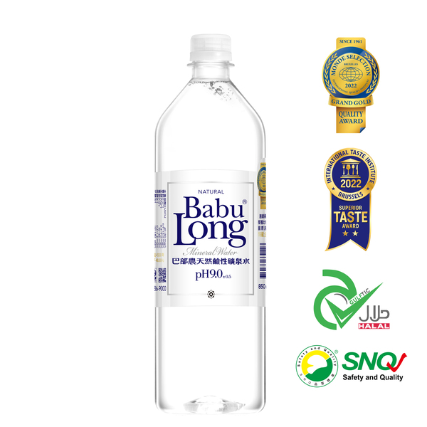 巴部農天然鹼性礦泉水850ml/1箱